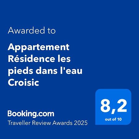 Appartement Residence Les Pieds Dans L'Eau Croisic ル・クロワジック エクステリア 写真